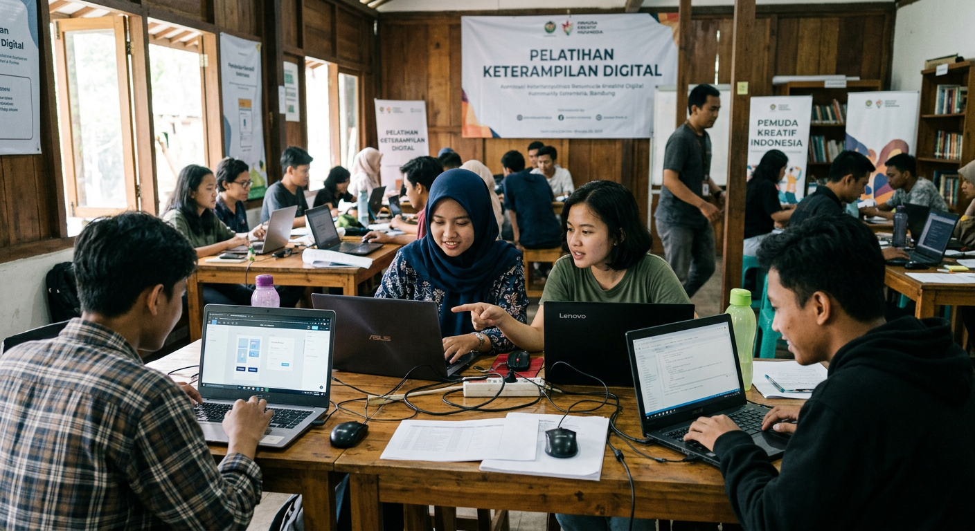 LIVESGP PAPUA Gelar Workshop Literasi Digital untuk Pemuda